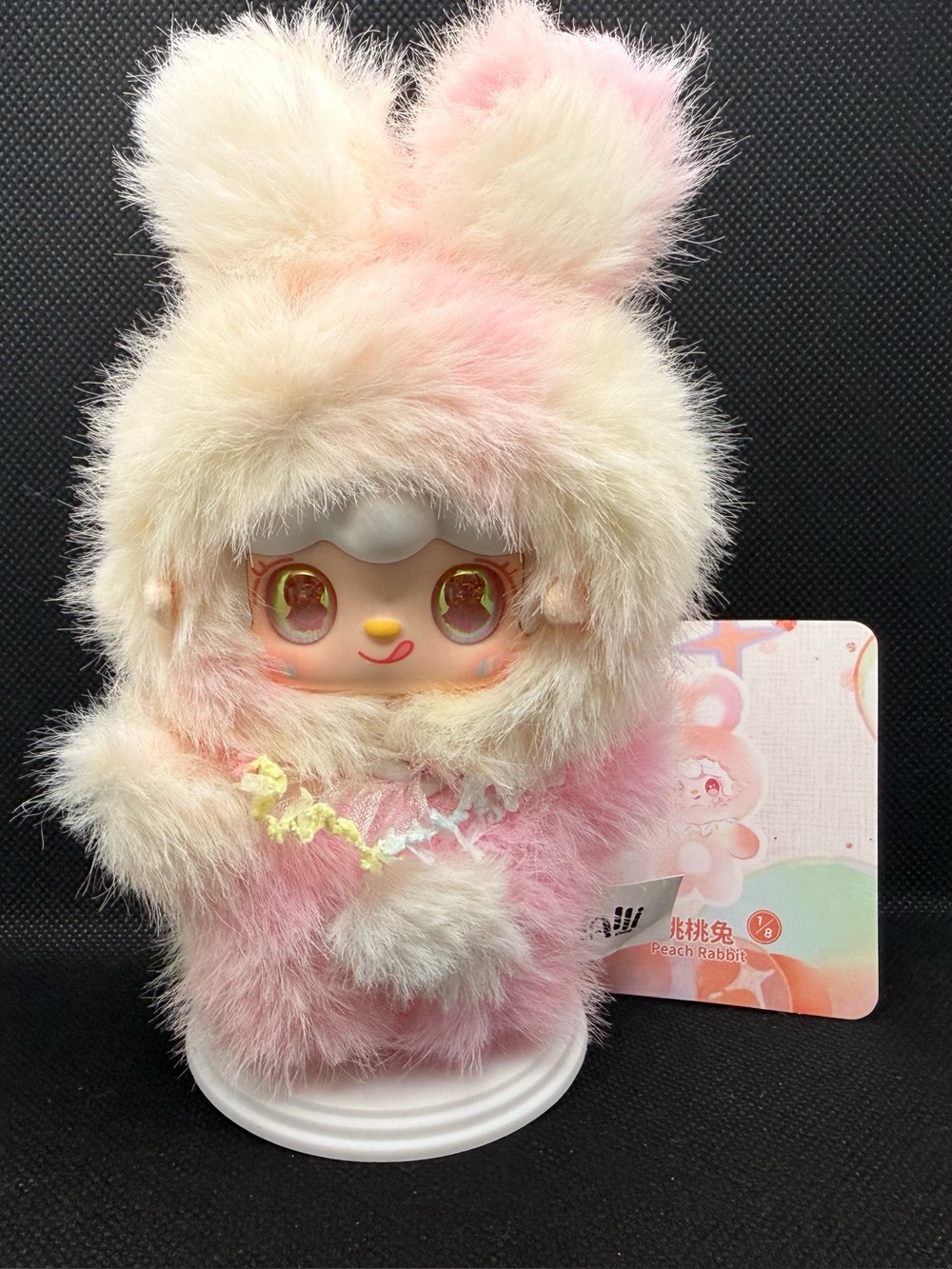 Yooki Hopping Bunny Plush Vinyl Pendant